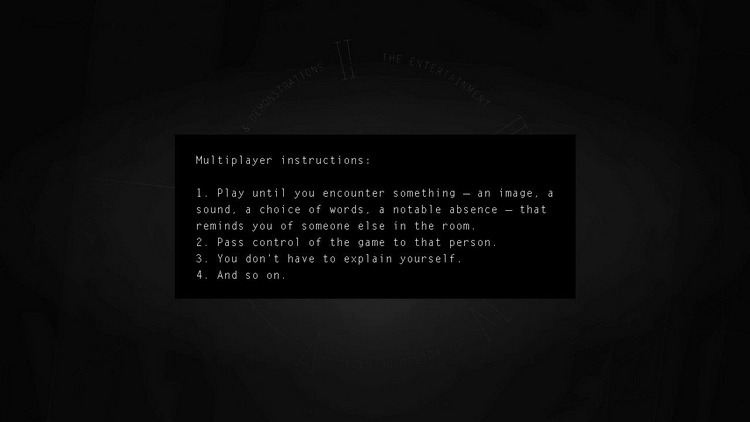 Наградой за прохождение Kentucky Route Zero стал экспериментальный многопользовательский режим Наградой за прохождение Kentucky Route Zero стал экспериментальный многопользовательский режим