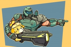 Палач Рока и крошка Изабель – самая милая пара этого года