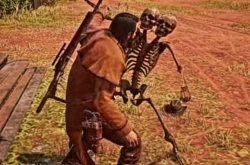 Ковбои в Red Dead Online столкнулись с неубиваемыми скелетами-мутантами