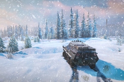 На грузовиках по снегу с друзьями! Симулятор бездорожья SnowRunner выйдет в апреле