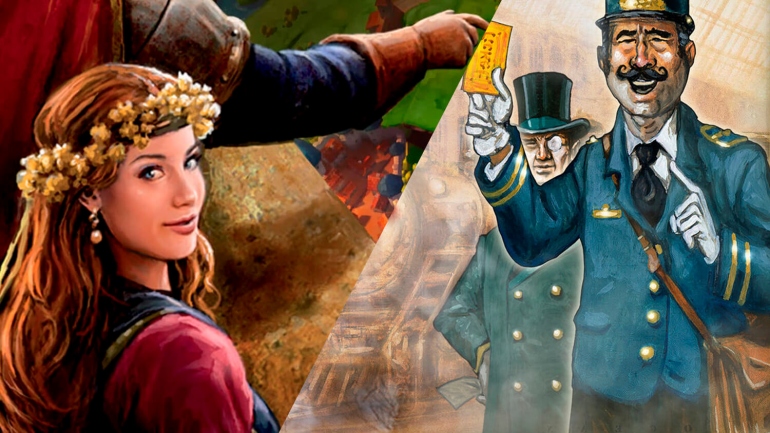 Epic Games     Carcassonne  Ticket to Ride