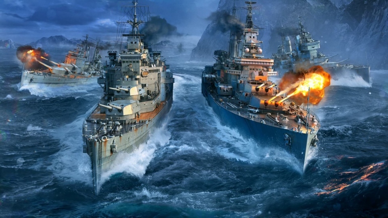 Британский флот в World of Warships получает новые корабли Британский флот в World of Warships получает новые корабли