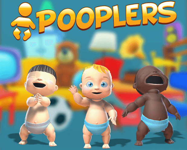 Pooplers – соревновательная игра, в которой все надо обмазать детскими какашками Pooplers – соревновательная игра, в которой все надо обмазать детскими какашками