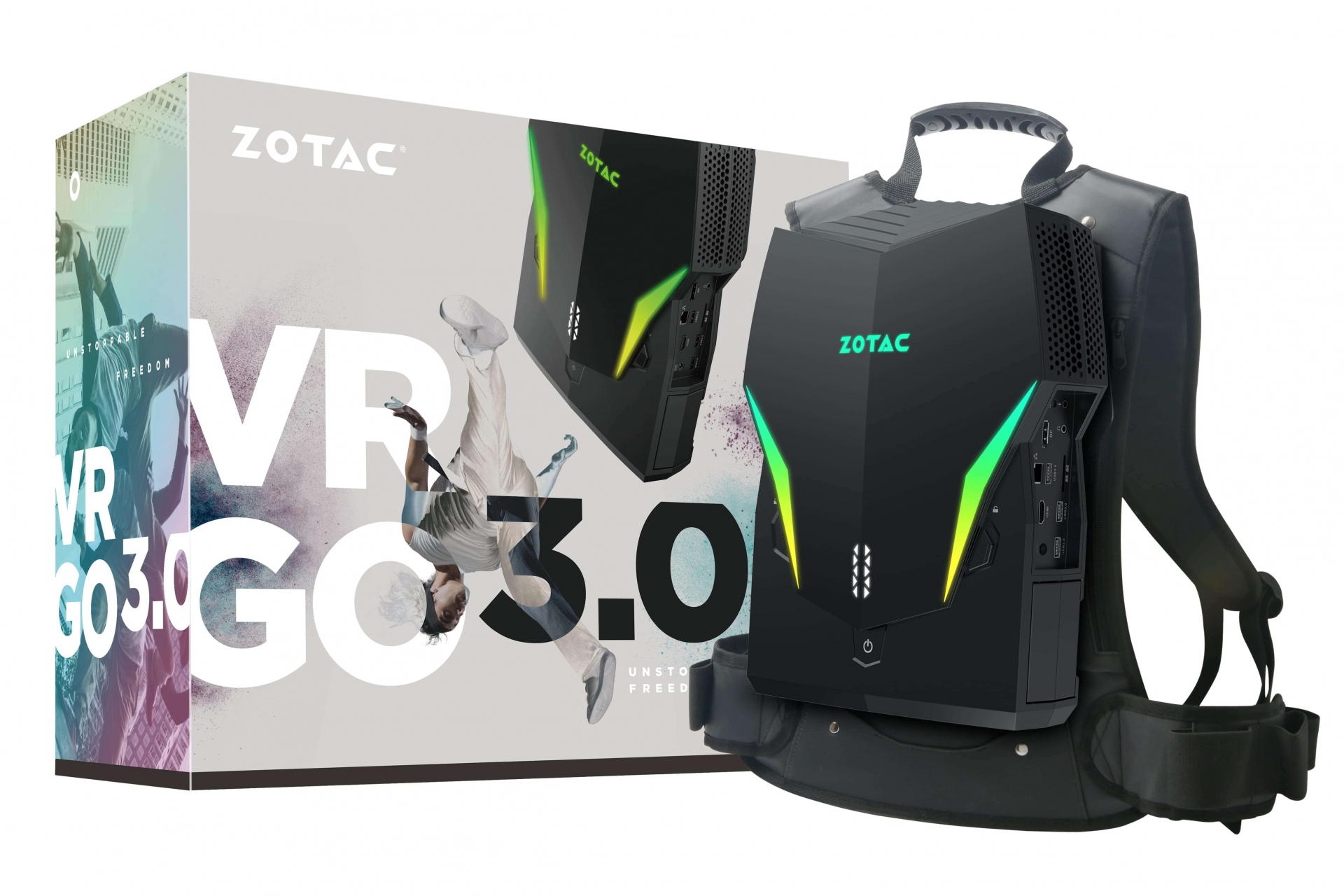 Компьютер–рюкзак с RTX 2070 и Core i7-9750H на борту – Zotac VR Go 3.0 Компьютер–рюкзак с RTX 2070 и Core i7-9750H на борту – Zotac VR Go 3.0
