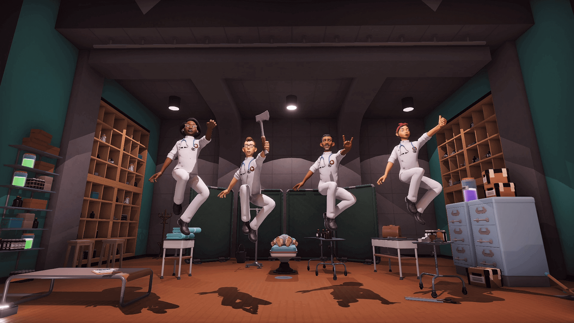 Первый кооперативный геймплей Surgeon Simulator 2 Первый кооперативный геймплей Surgeon Simulator 2