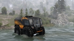 ������ Spintires �������� ���������� � ���������� ������, �� ������� �������� �������� ����