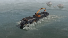 ������ Spintires �������� ���������� � ���������� ������, �� ������� �������� �������� ����