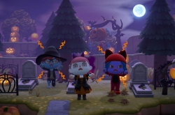В Animal Crossing: New Horizons начинается подготовка к Хэллоуину