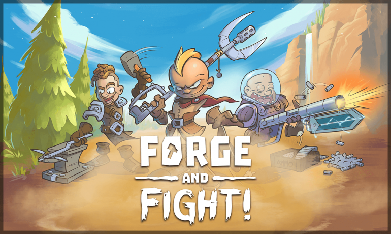 Forge and Fight! – боевая арена с инженерами-гладиаторами и безумным оружием Forge and Fight! – боевая арена с инженерами-гладиаторами и безумным оружием