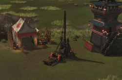 Stronghold: Warlords почтила классику – в игре появится требушет, швыряющий свиней и буйволов вместо камней