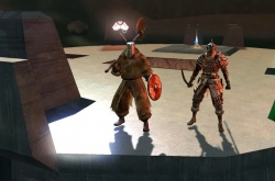 Гениальный безумец скрестил Halo и Dark Souls. Получилась боевая арена на 18 человек