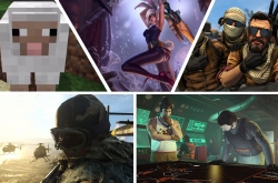      2021 :  Minecraft,   LoL  CS:GO