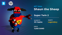 �������������� ����� ������-���������� �������� ���� �������� � NFT-��������� The Sandbox