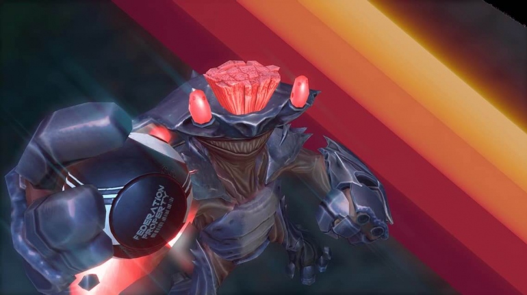 Larcenauts – удивительный VR-шутер, в котором гриб-гуманоид избивает медиков и инженеров Larcenauts – удивительный VR-шутер, в котором гриб-гуманоид избивает медиков и инженеров