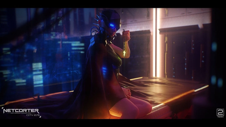 Netcorter: City 2179 – киберпанк-рогалик на Unreal Engine 5 Netcorter: City 2179 – киберпанк-рогалик на Unreal Engine 5
