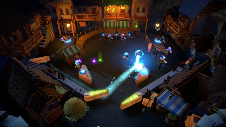 Кооператив, ролевая игра и пинболл. Что? Rollers of the Realm: Reunion Кооператив, ролевая игра и пинболл. Что? Rollers of the Realm: Reunion