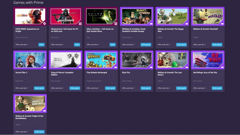 Amazon ������� Star Wars: Squadrons, Ghostrunner � Alien: Isolation