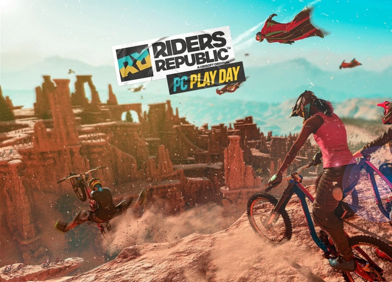 ������ ���������� ������ � ����������� ������ Riders Republic