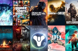    Steam: Counter-Strike  , Dota 2 , Cyberpunk 2077  