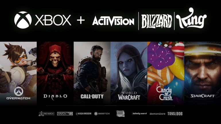 Microsoft  Activision Blizzard  68,7  