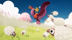 Flock – светлое чудо с небесными китами, мюмзиками и беззаботным кооперативом Flock – светлое чудо с небесными китами, мюмзиками и беззаботным кооперативом