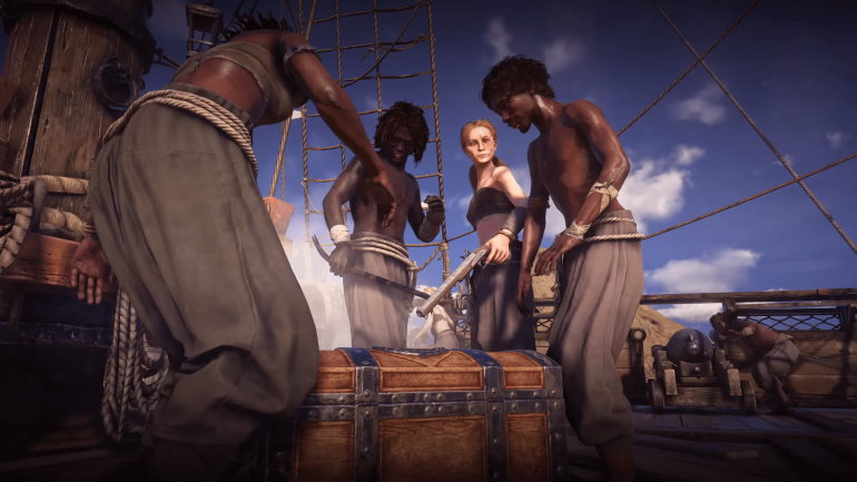 Ubisoft показала бои в Skull and Bones – выглядит как Crossout или WoT, но с корабликами Ubisoft показала бои в Skull and Bones – выглядит как Crossout или WoT, но с корабликами