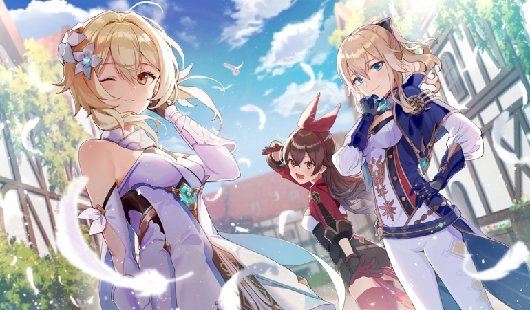 ������ ��������� ���������� ���������� ������� Genshin Impact