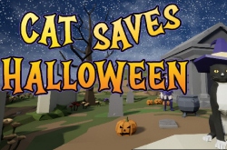 Cat Saves Halloween