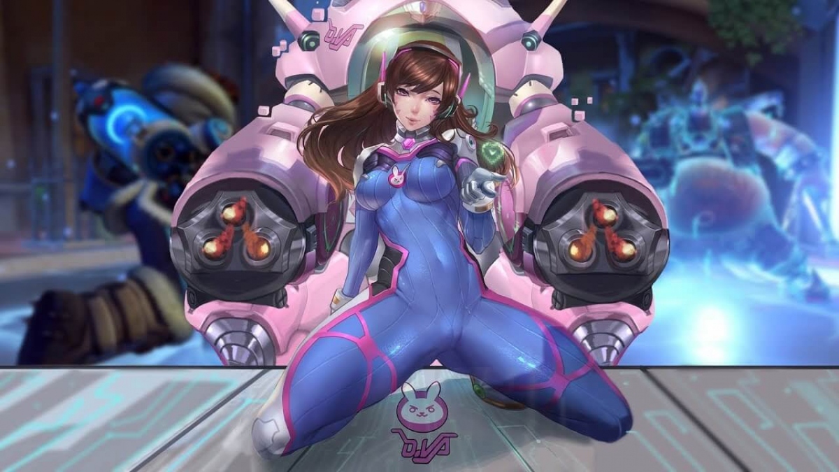 10 ������ � D.Va �� Overwatch, � ������� �� ����� �� �����