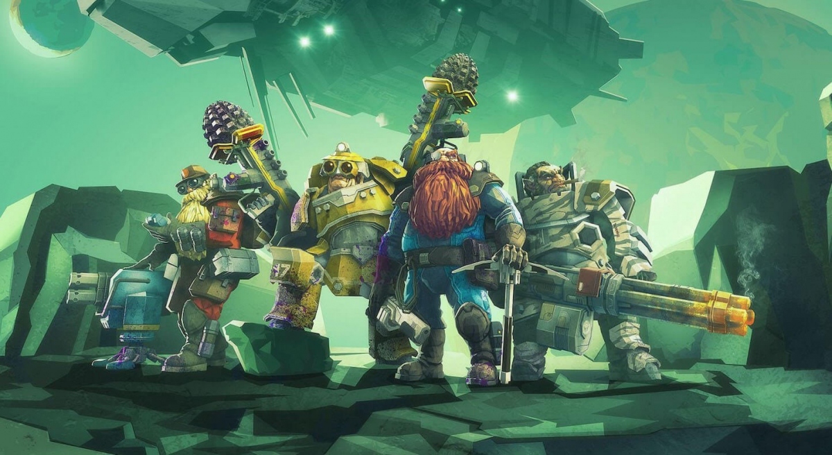 Deep Rock Galactic.  ,     