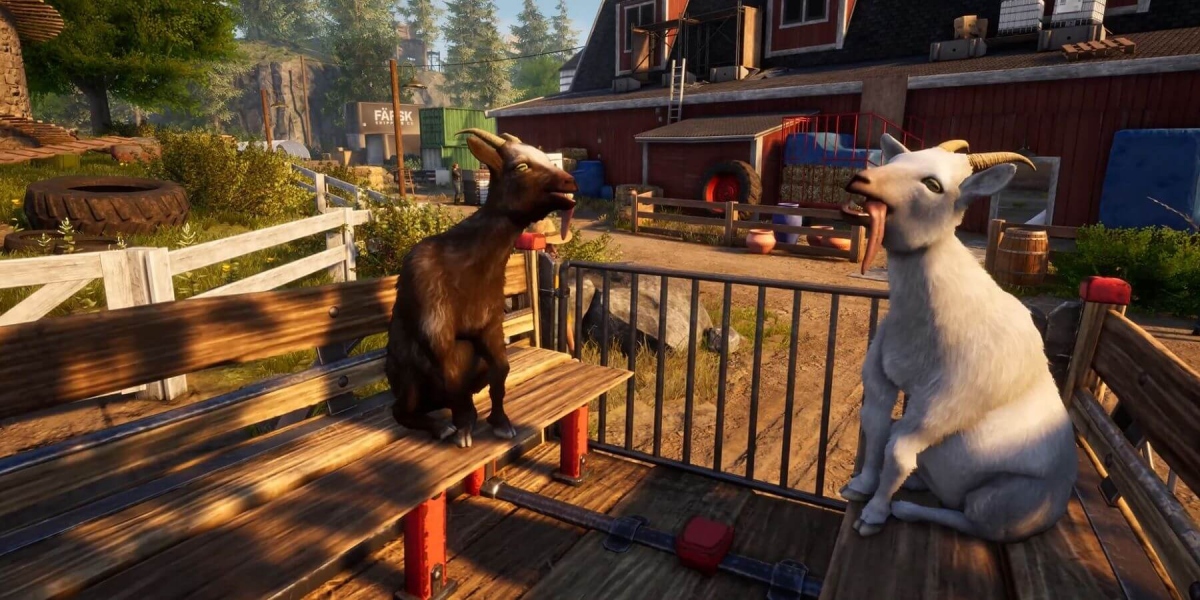 Goat Simulator 3. ����� ���������� ������� � ��������