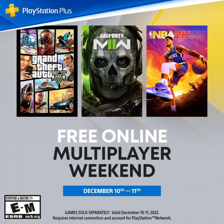 Sony готовит уикэнд бесплатного мультиплеера для консолей PS4 и PS5 Sony готовит уикэнд бесплатного мультиплеера для консолей PS4 и PS5