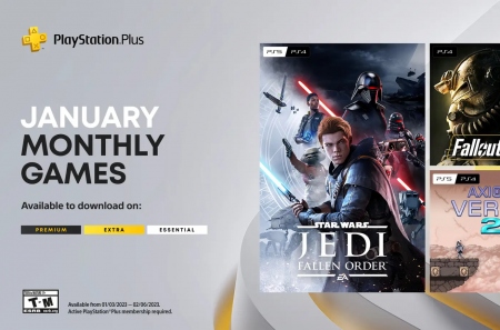 Стартовала январская раздача игр от PS Plus: Star Wars Jedi: Fallen Order, Fallout 76 и Axiom Verge 2