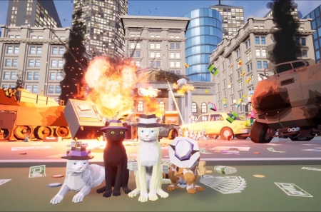 Heist Kitty: Cats Go a Stray    Goat Simulator  PAYDAY