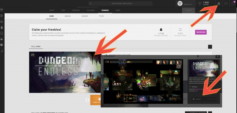 Sega   Dungeon of the Endless  Steam