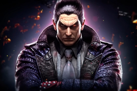 Летающий демон с рогами: Bandai Namco показала Кадзуя Мисима в Tekken 8