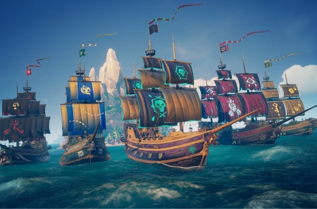Пиратское приключение Sea of Thieves отмечает пятилетний юбилей