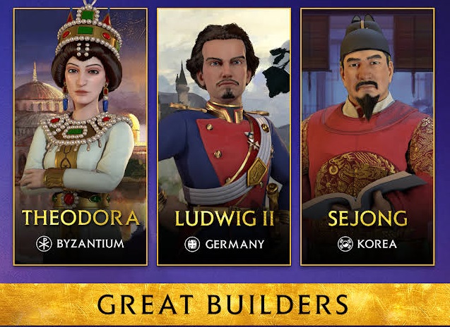 Новые лидеры появятся в Sid Meier’s Civilization VI 15 марта Новые лидеры появятся в Sid Meier’s Civilization VI 15 марта