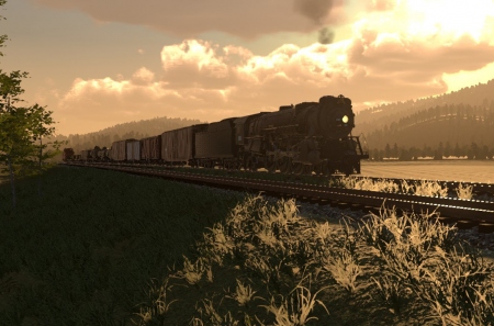 Railroader – ретро-поезда, запах железной дороги и тяжелый ручной труд