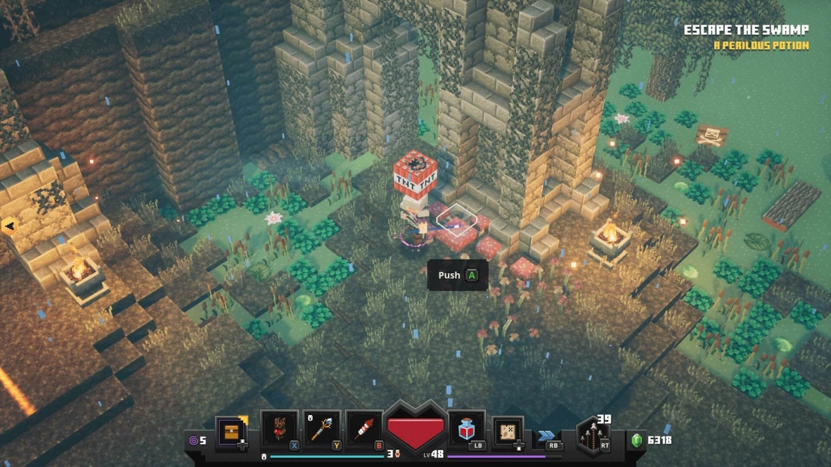   Minecraft Dungeons  ,    