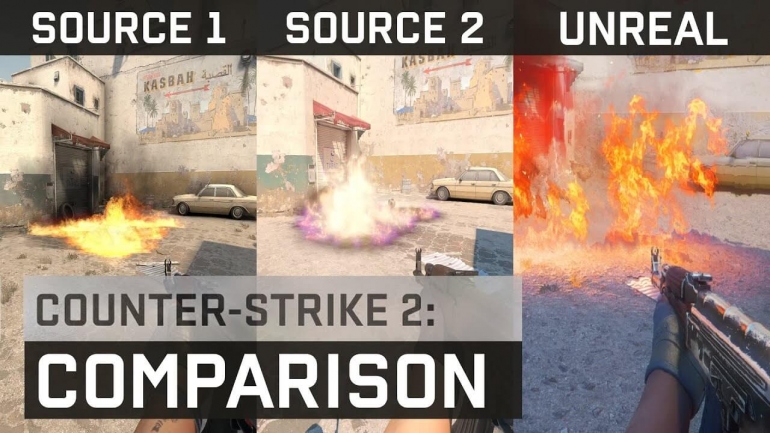   Counter-Strike  Source 1, Source 2  Unreal Engine 5