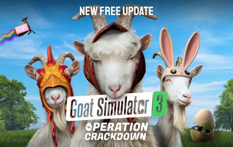 Goat Simulator 3 ������� ���������� ���������� � ������ ��������� � ����-����� �� ���������