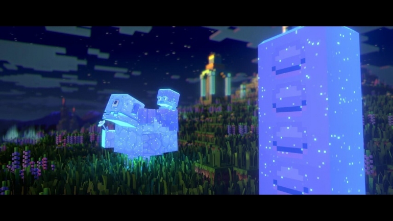 ����� ������� Minecraft Legends � ������, ������ �� �����������