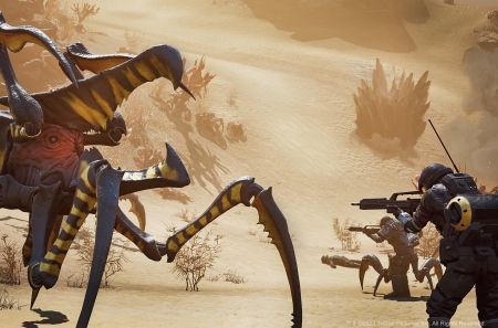 Кооперативный шутер Starship Troopers: Extermination успешно стартовал в раннем доступе Steam