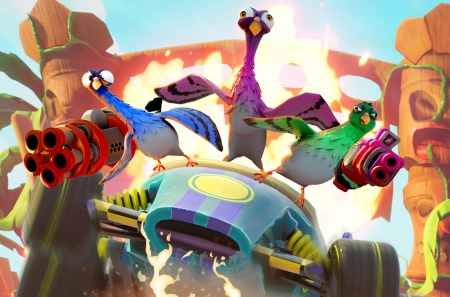 The Karters 2: Turbo Charged – лихая гоночная аркада с дюжиной соревновательных режимов