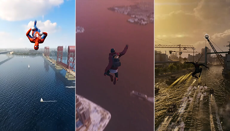 Insomniac улучшила графику Spider-Man 2 – теперь игра выглядит значительно хуже первой части Insomniac улучшила графику Spider-Man 2 – теперь игра выглядит значительно хуже первой части