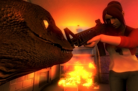 Dinobreak – хладнокровное выживание в условиях вторжения динозавров