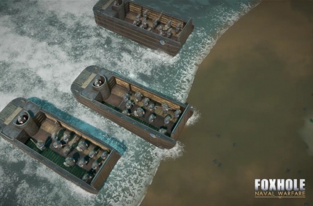 Ранил. Убил. Новое дополнение к Foxhole добавит в игру морские бои