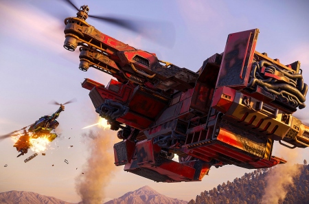 В постапокалиптический онлайн-экшен Crossout добавили боевую авиацию