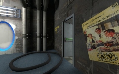 Portal Stories: Forbidden Testing Tracks    Portal 2   